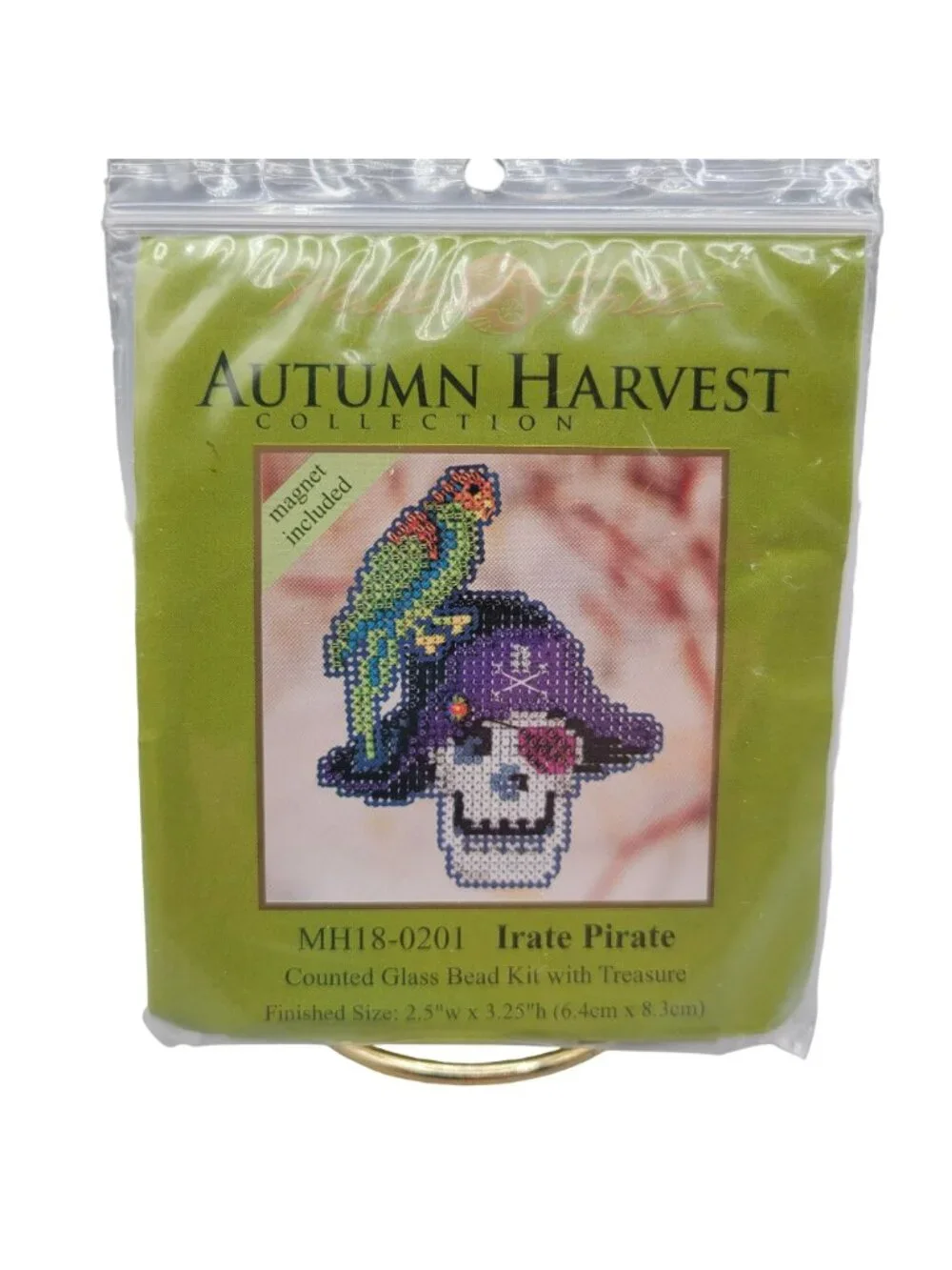 Halloween Glass Bead Kits Autumn Harvest Collection New Mill Hill Set of 3